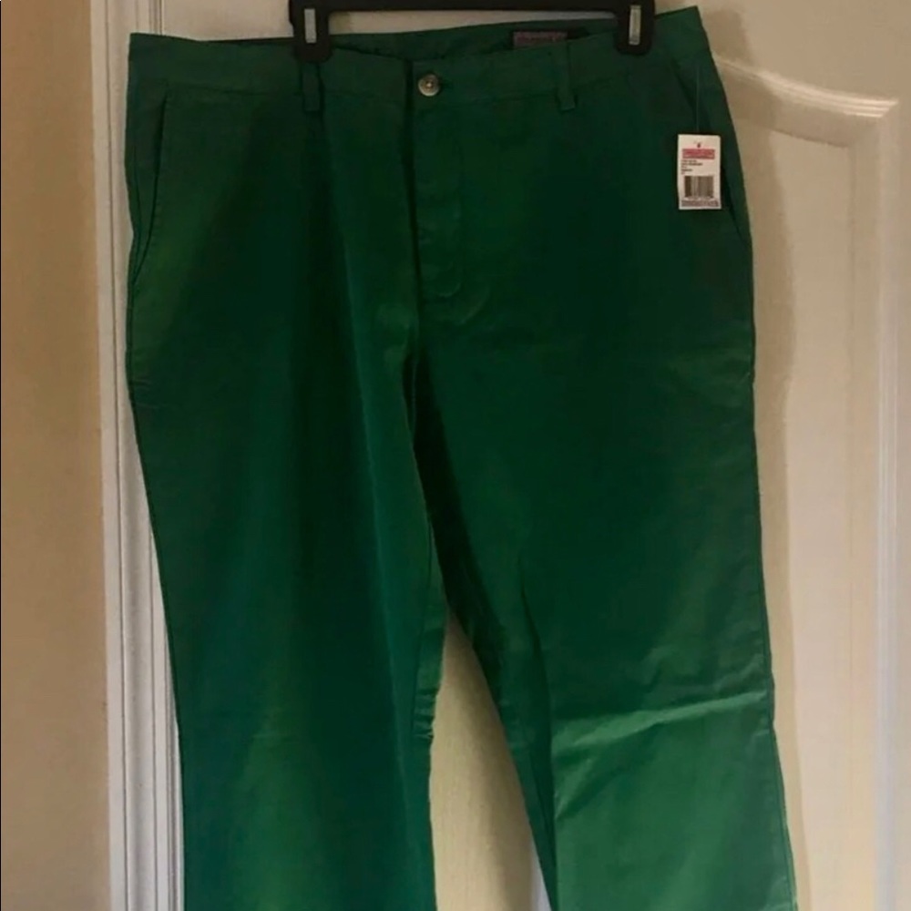 Men’s vineyard vines green pants